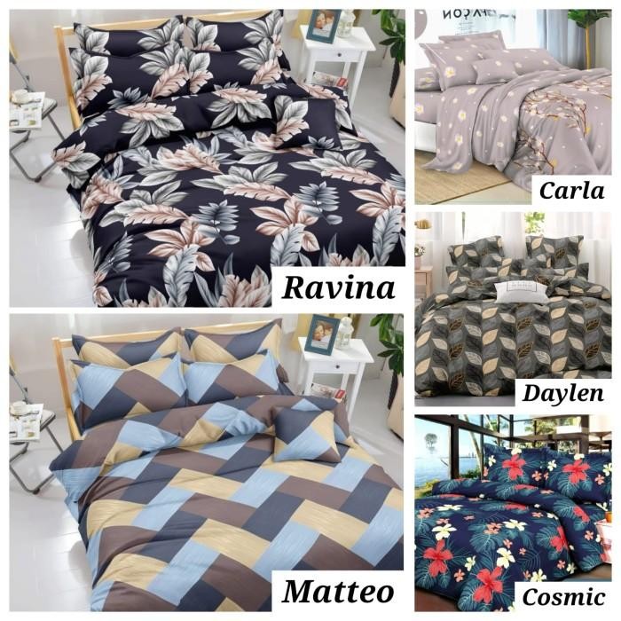 Bedcover Saja Tanpa Sprei Hotel Microtex Aneka Motif Dewasa Anak Cantik Mewah Elegant Murah | Badcov