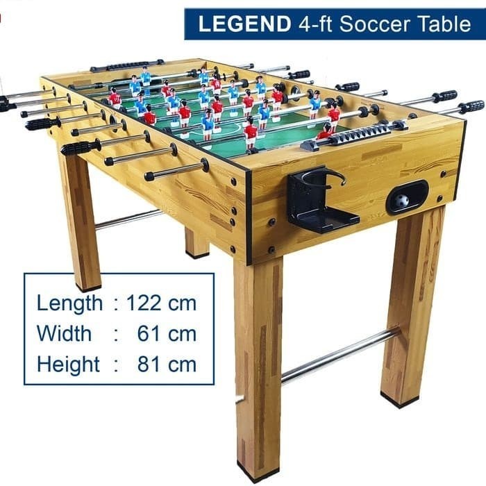 TERBARU SOCCER BALL TABLE MEJA FOOSBALL FOOTBALL FUSSBALL BESAR