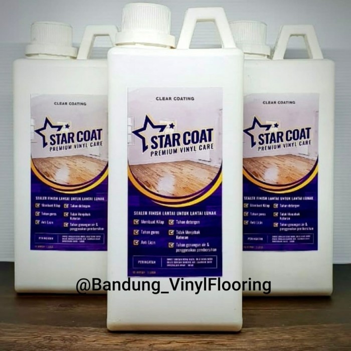 TERBARU Star Coat cairan poles lantai vinyl