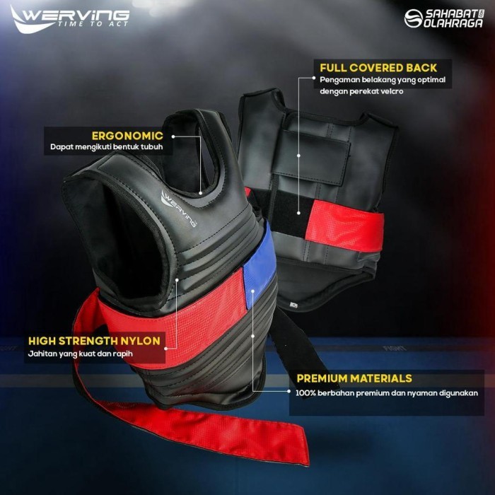 PROMO BestSeller Body Protector Silat Velcro Werving, Body Silat Velcro Sale