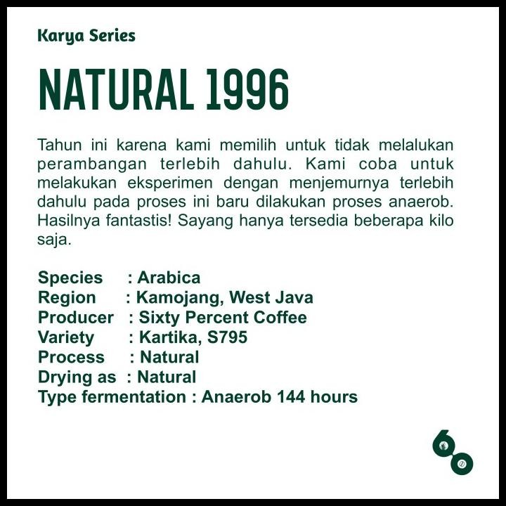 

Karya Series Kamojang Green Bean Arabika Original Best Quality