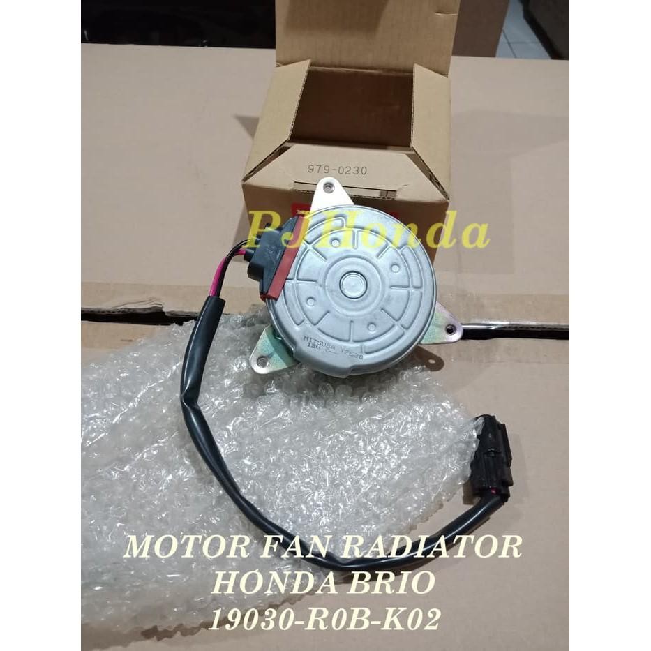 Motor Fan Radiator Honda Brio 2013-2016 Mitsuba