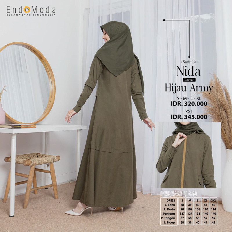 Sarimbit Endomoda : Nida_Hijau Army