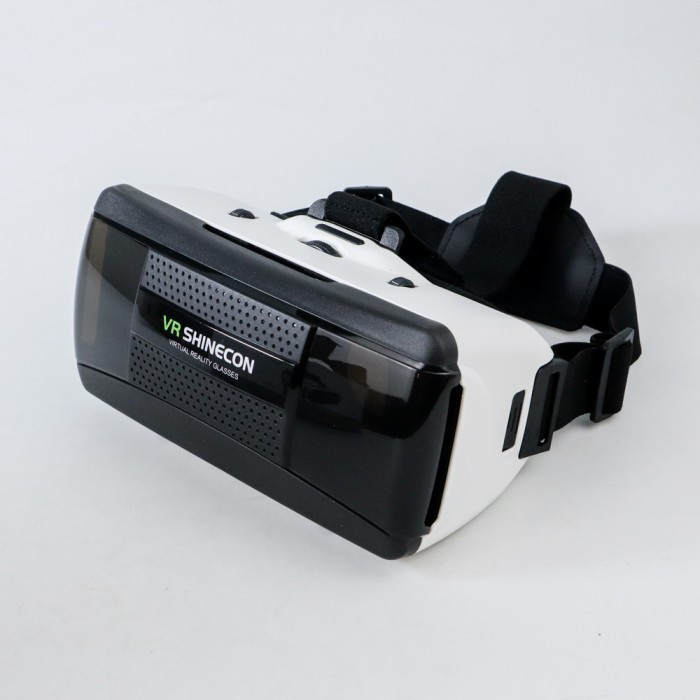 VR Box 3D IMAX Screen Kacamata Virtual Reality Glasses SC-G06B 4.7 - 6.1 Inch Black White
