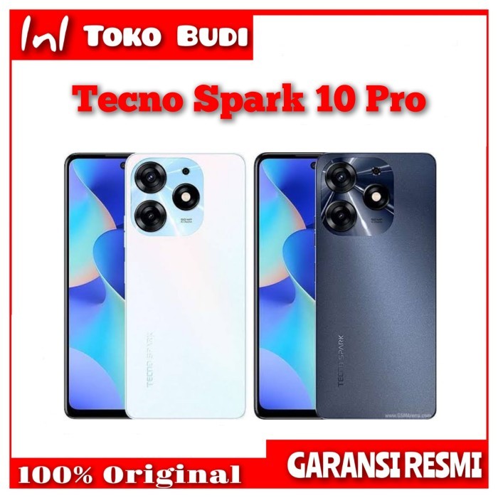 Tecno Spark 10 Pro (8/256 - 8/128) Garansi Resmi New