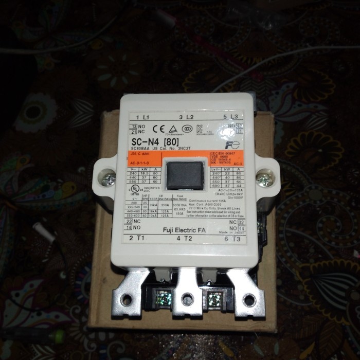 Murah SC-N4 fuji kontaktor fuji SCN4 220V ORIGINAL Non COD