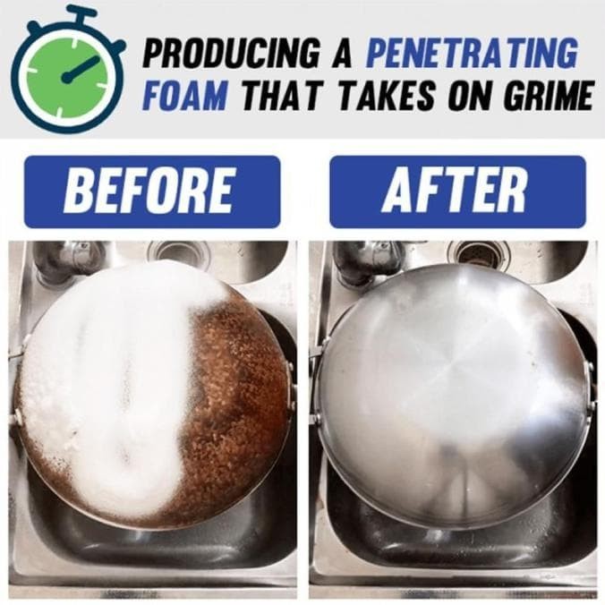 TERBARU 1 FORTEX FOAM CLEANER - 7X LEBIH CEPAT MENGHILANGKAN KERAK