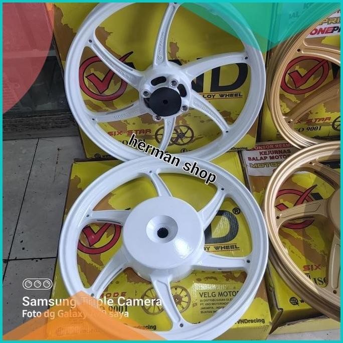 VELG VND SIX STAR MIO M3 GT125 XEON - VELG VND M3 GT125 XEON SIX STAR