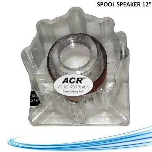 hanya disini] Spul Speaker ACR 1230 VC 12" BLACK Spool Voice Coil 12inch Original