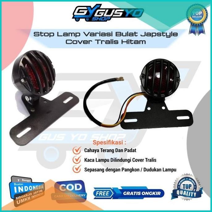 Lampu Stop rem belakang custom JAPSTYLE universal motor kualitas bagus
