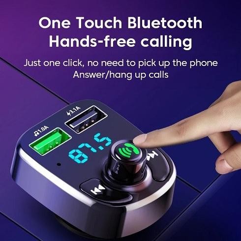 $$$$] Bluetooth Audio Receiver Radio FM Handsfree Transmitter USB Charger