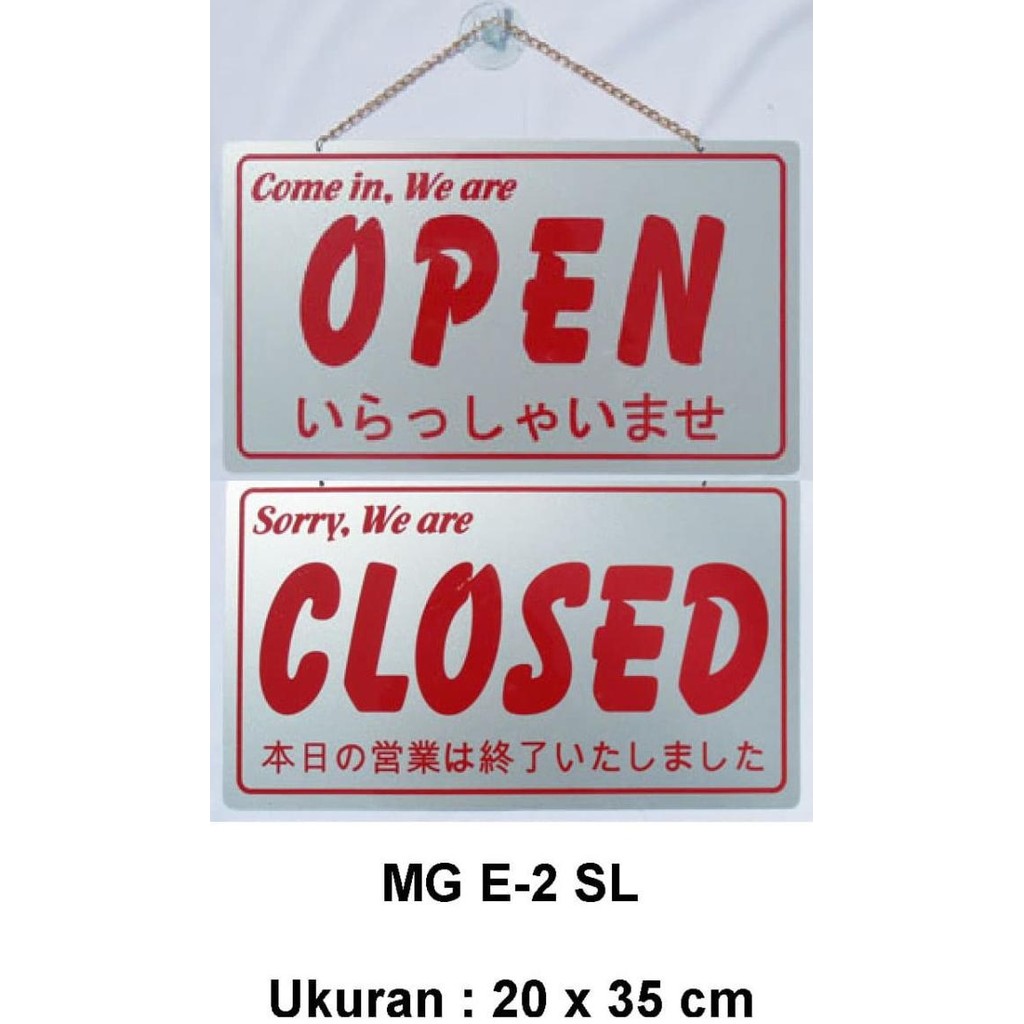 

Sign Board / Papan Petunjuk E-2 L21T