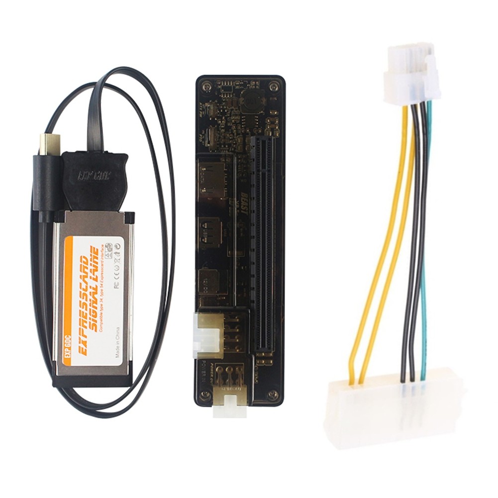 PCE EXP GDC Video Card Docking Station External Laptop