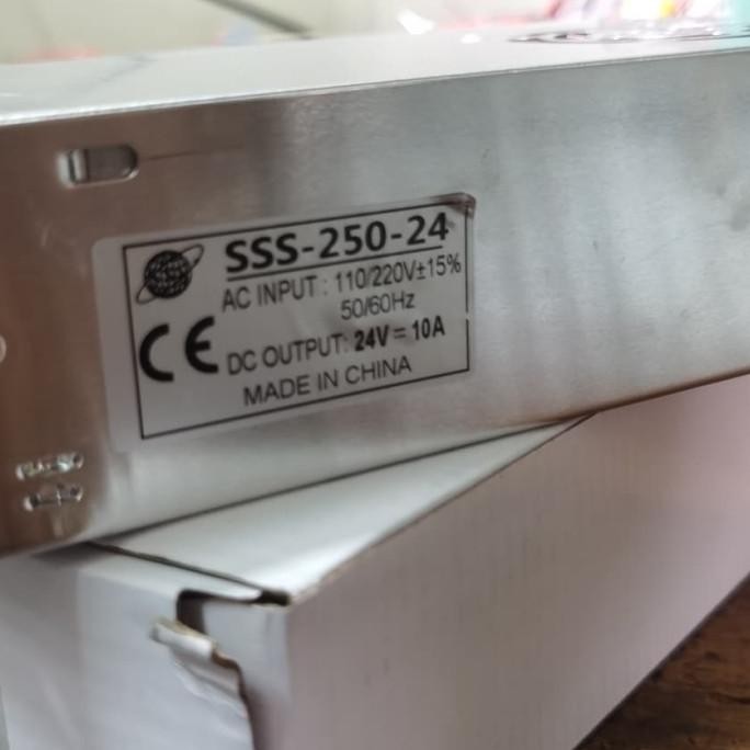 Power Supply Switching 24V 10A Adaptor Travo 24 Volt 10 Ampere Original Dan Terlaris