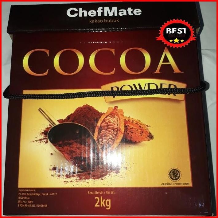 

Coklat Bubuk Chefmate 2 Kg Terbaru 100 % Original