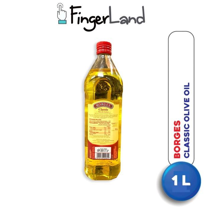 Borges Classic Olive Oil 1 Liter Minyak Zaitun Terbaru 100 % Original