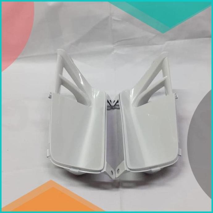 cover angin sayap luar bagian dalam supra x 125 new putih 07D35Z4 limi