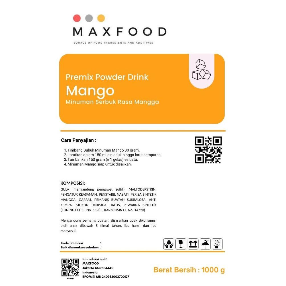 

Mango Squash / Bubuk Minuman Sirup Rasa Mangga Squash 1 KG