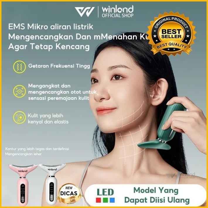 Winland Alat Pengencang Wajah Setrika Alat Perawatan Wajah-Setrika Terbaru 100 % Original