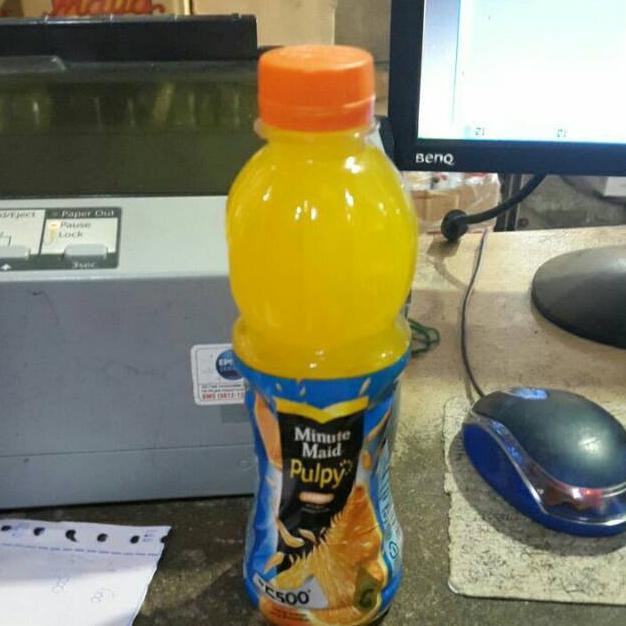 

MINUTE MAID PULPI ORANGE BOTOL 300 ML