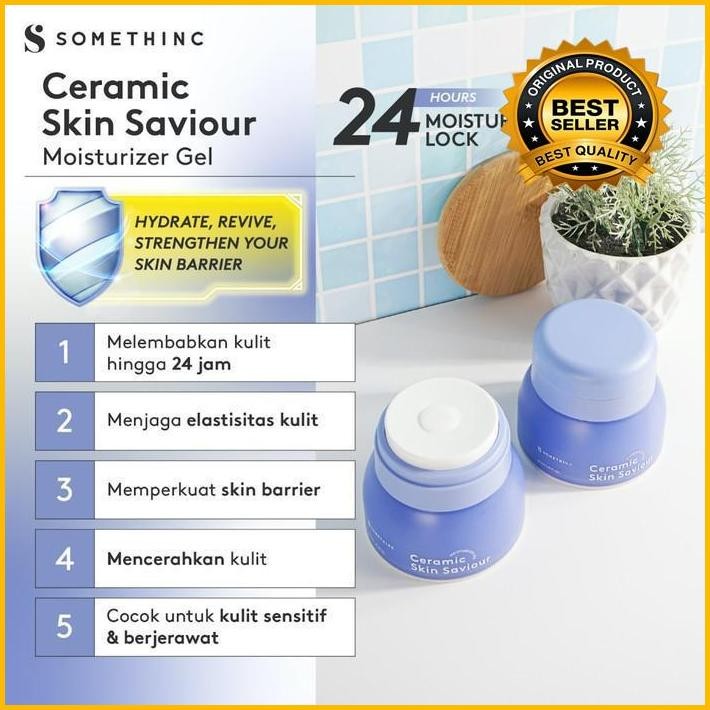 Somethinc [4 Pcs] Paket Skincare Berlian Diamond + Toner Termurah 100 % Original
