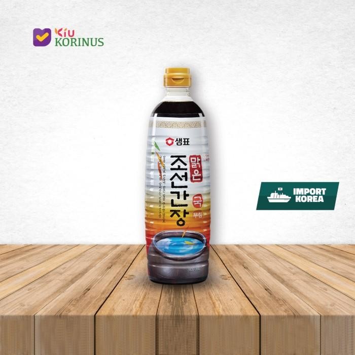 

K- Sempio Kecap Asin/Naturally Brewed Soy Sauce For Soup Chosun/Kecap Asin Korea 930 Ml Termurah 100 % Original