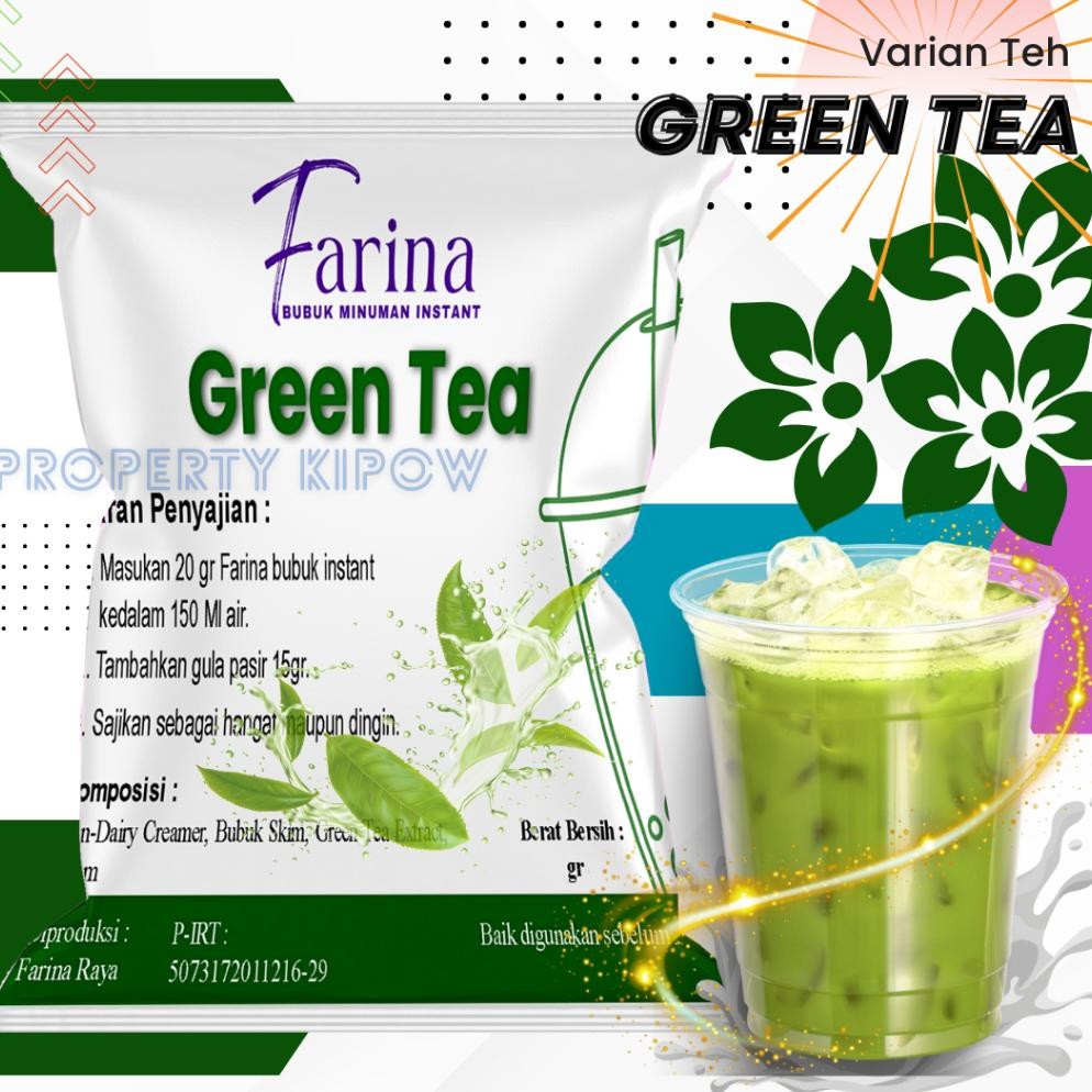

FARINA Bubuk Minuman en Tea - Bubuk Minuman en Tea 1kg Plain