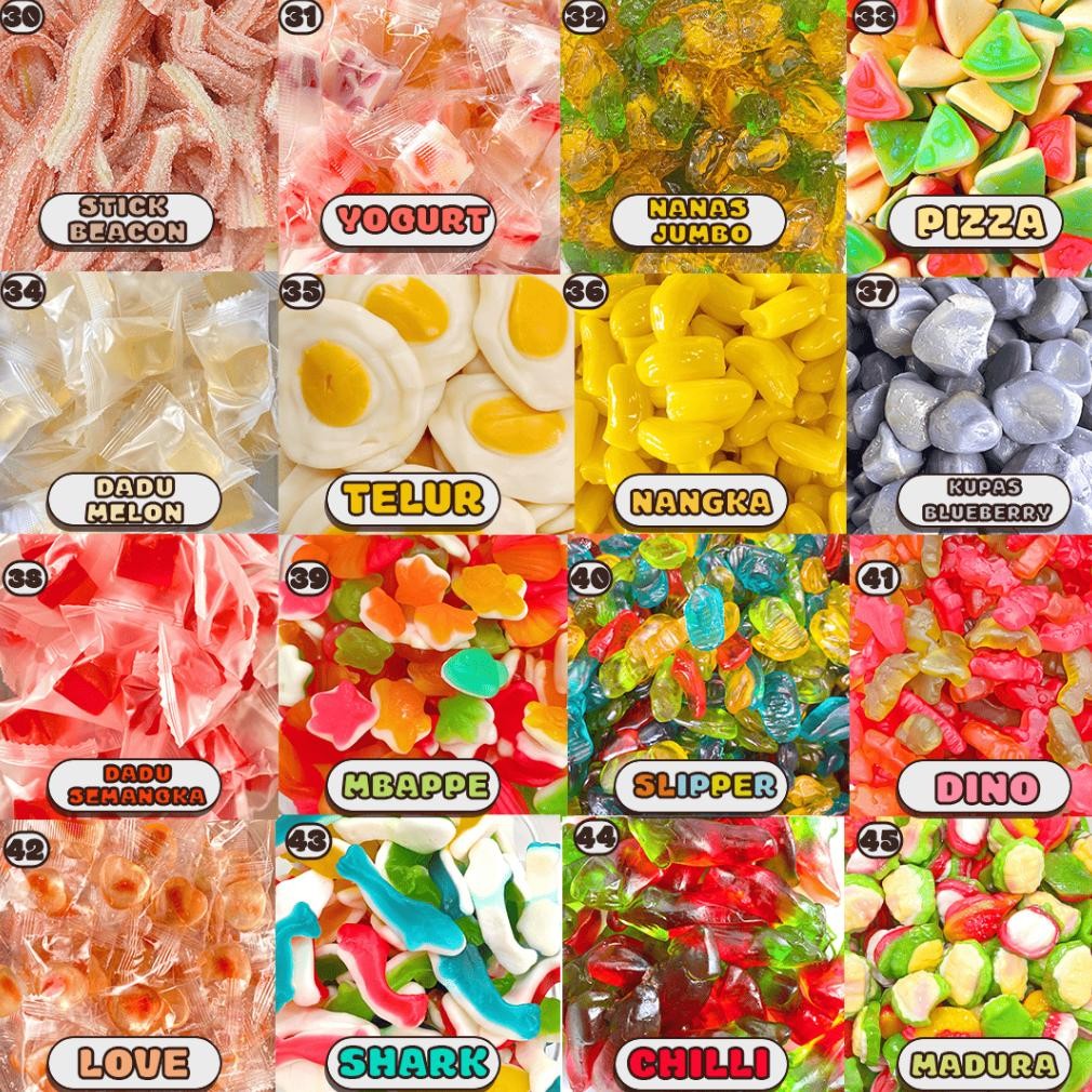

[MagicJellys] Permen Yupi Candy Gummy Jelly Viral [Toples][Halal]
