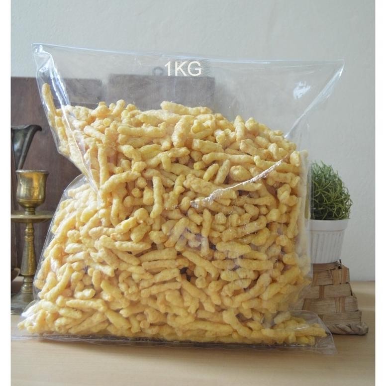 

TES TWIST CORN / TWIS TWIS BALADO 1KG (CEMILAN SNACK KILOAN) REPACK RIVIN