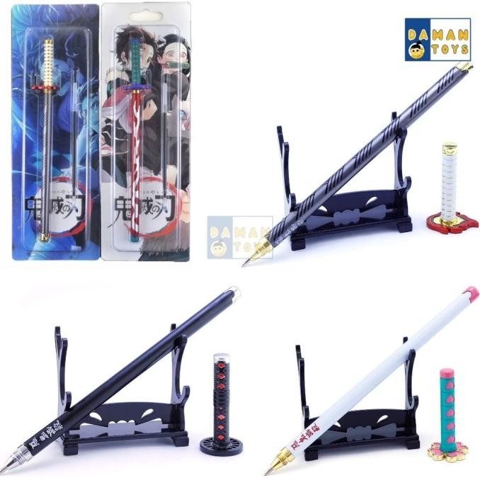 

NEW PRODUK PULPEN PEDANG ANIME DEMON SLAYER KIMETSU NO YAIBA PENA SWORDPENRENGOKU !!!!!