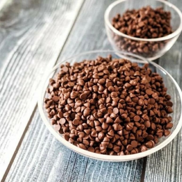 

Tulip Dark Chocolate Chip 1Kg Premium Choco Chip Biasa Cokelat Chips