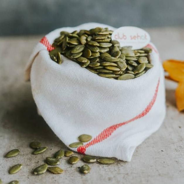 

CLUB SEHAT - PUMPKIN SEEDS 500GR / biji labu, kuaci hijau