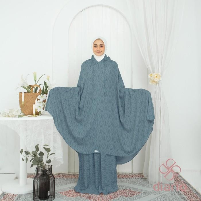 Diario - Mukena Dewasa Rayon Adena 2 In 1 New 100 % Original