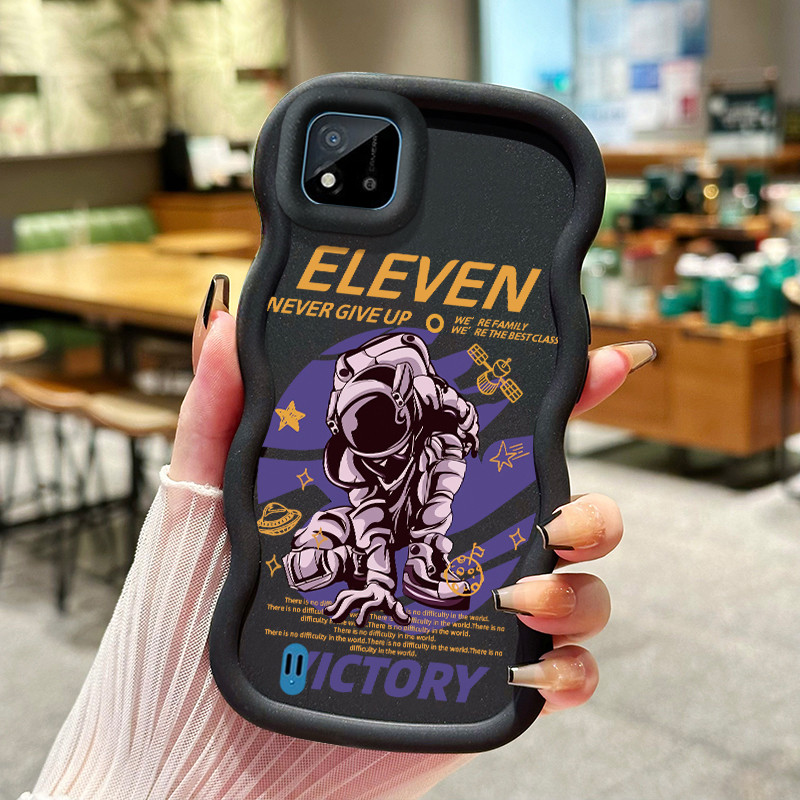 Casing Hp Untuk Realme C20 C20A C11 2021 Case Casing HP Kesing astronot luar angkasa Softcase Macaro