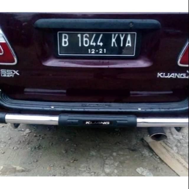 Rearguard Footstep Besi Stanlist Tanduk Pengaman Belakang Kijang Kapsul Lgx Lx Ssx Krista All Tipe