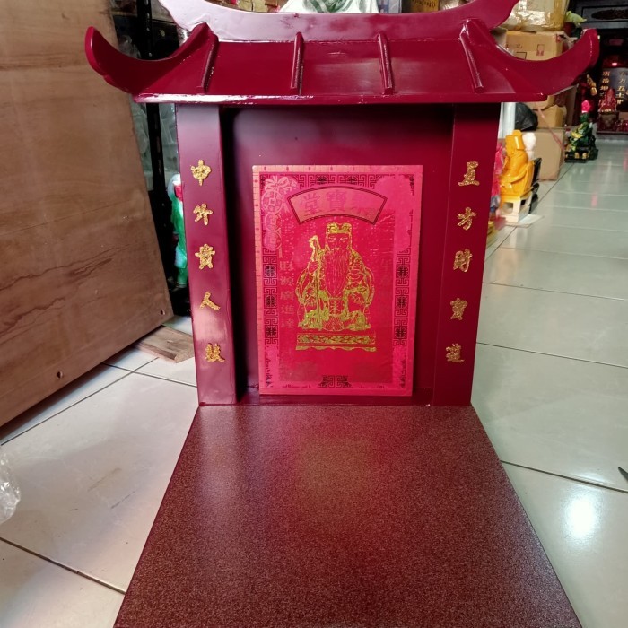 Rumah Altar Dewa Bumi / Te Cu / Tecukong - 40 Cm - Besar New