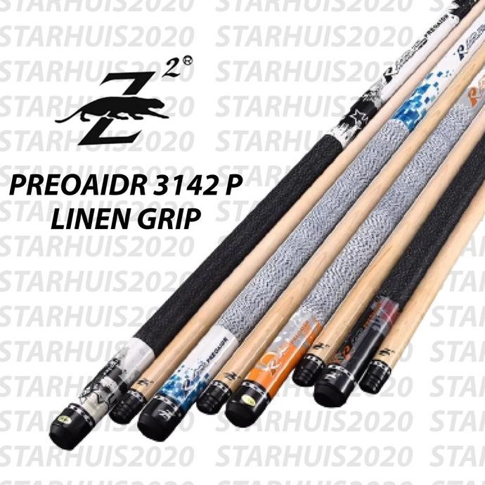 N Preaoidr (Predator China) Maple Shaft P Series 58'' Billiard Stick With Linen Grip And Multi Layer