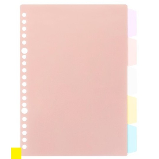 

Kokuyo Campus index pages Loose Leaf Accessories WSG-RUS101 A4