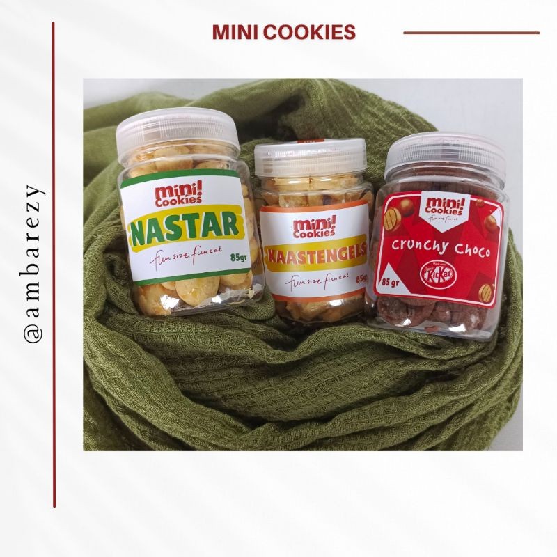 

Hampers mini cookies by Ina cookies (3toples)