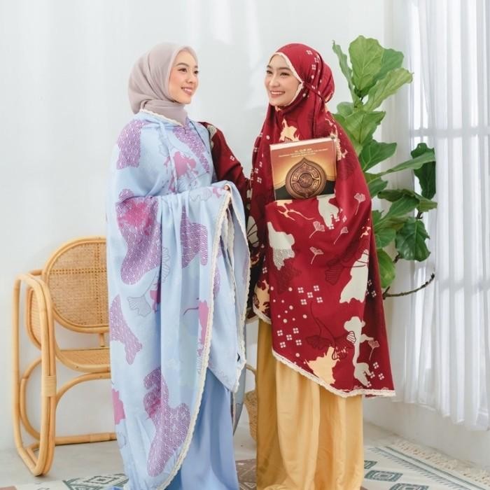 Mukena Kombinasi Mukena Zianisa Fariya Series All Size Terbaru 100 % Original
