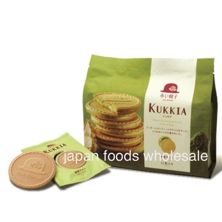 

Tivoli Kukkia Matcha Cookies / cemilan impor / biskuit jepang