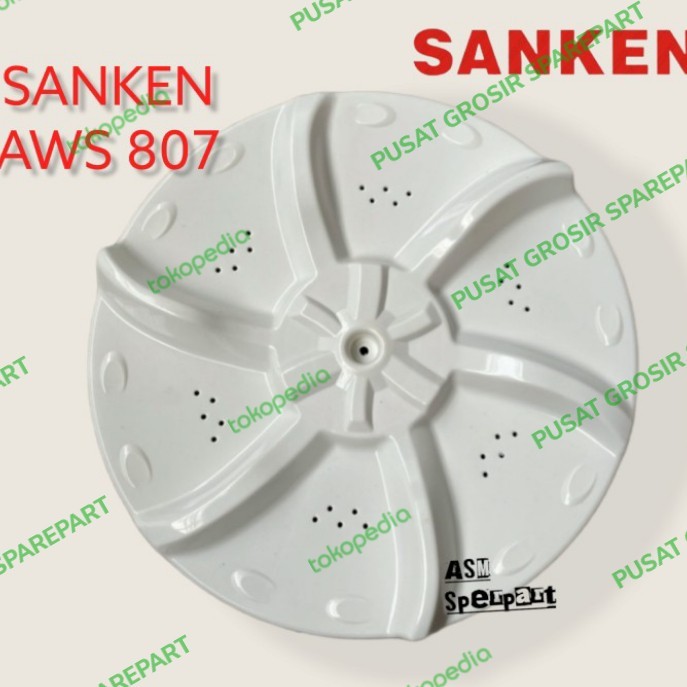 pulsator sanken aw s807 mesin cuci top loading