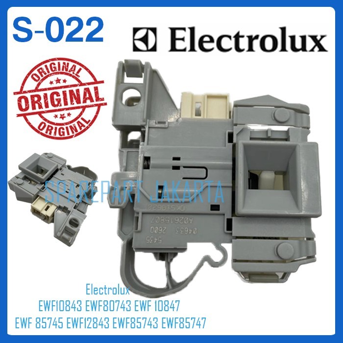door lock electrolux ewf 80743 mesin cuci