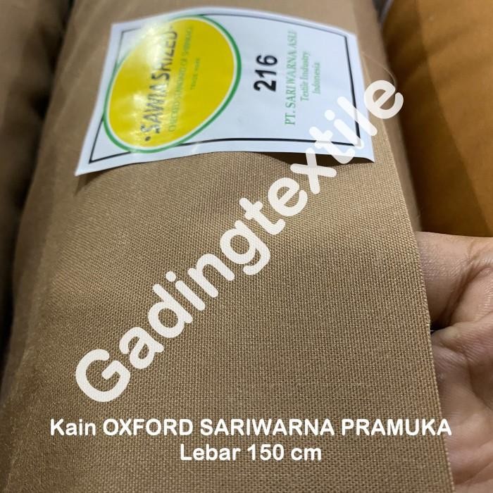 Kain Oxford Sari Warna Sariwarna Lb 150 Per Roll Seragam Putih Pramuka New 100 % Original