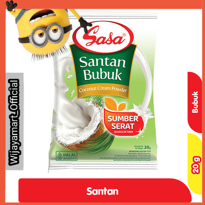 

Sasa Santan Bubuk 20 g