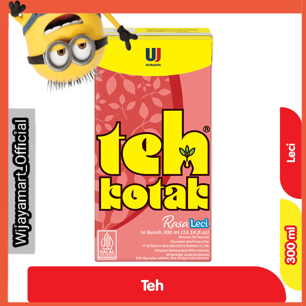 

Ultra Teh Kotak Leci 300 ml