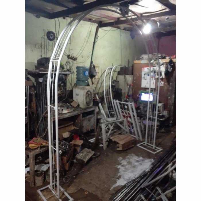 PROMO PERGOLA LENGKUNG BESI DEKORASI
