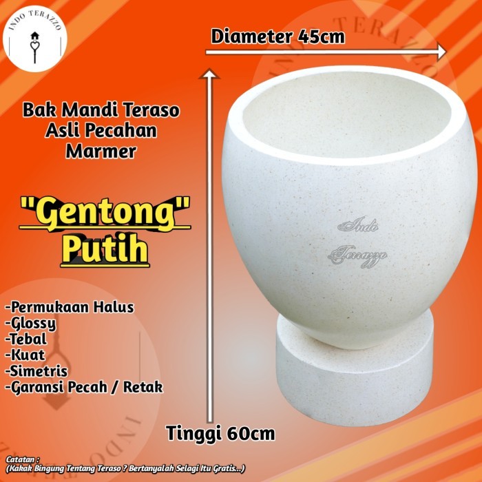INDO TERAZZO BAK AIR KAMAR MANDI-BAK KAMAR MANDI MINIMALIS TERASO MINI