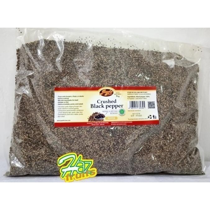 

Jays Crushed Blackpepper / Merica Hitam Remah 1 Kg