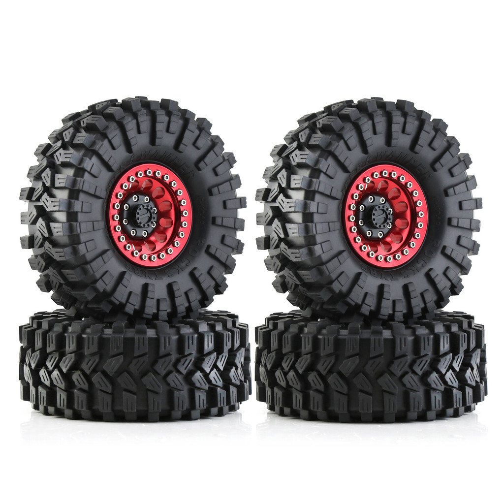 4pcs 1/10 Rc Rock Crawr Aluminum Alloy 1.9 " Beadlock